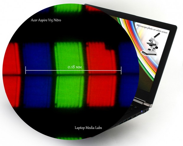 E-microscope-Acer Aspire V15 Nitro