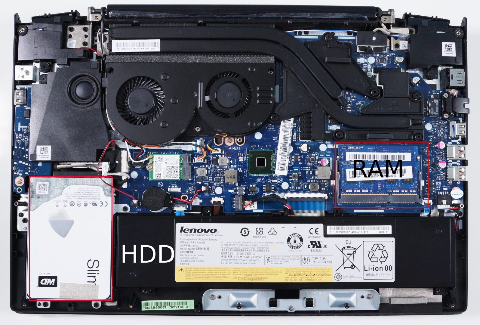 koncept Fahrenheit evne Inside the new Lenovo Y50 (GTX 960M) – disassembly, internal photos and  upgrade options | LaptopMedia.com