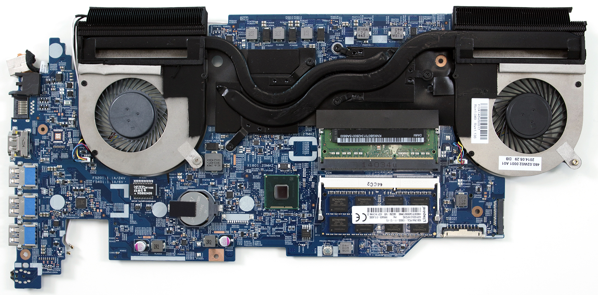 Inside Acer Aspire V15 Nitro Black Edition (VN7-591G, GTX 960M) - internal photos and upgrade options | LaptopMedia.com