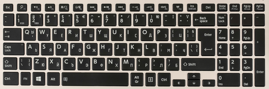 Toshiba Satelite L50 keyboard1