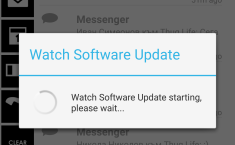 Watch software update