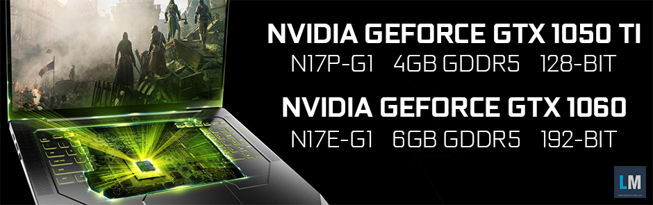 NVIDIA GeForce GTX 1050 Ti and 1060 are going to be mobile