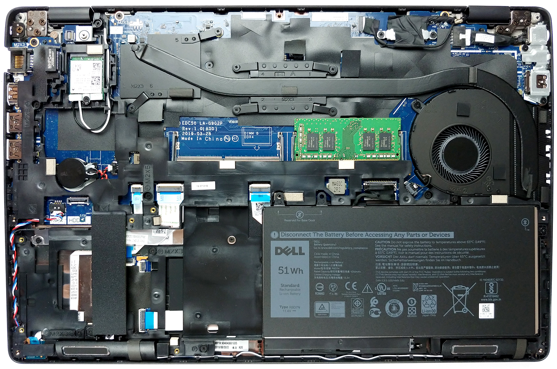 Inside Dell Precision Disassembly And Upgrade Options LaptopMedia DE