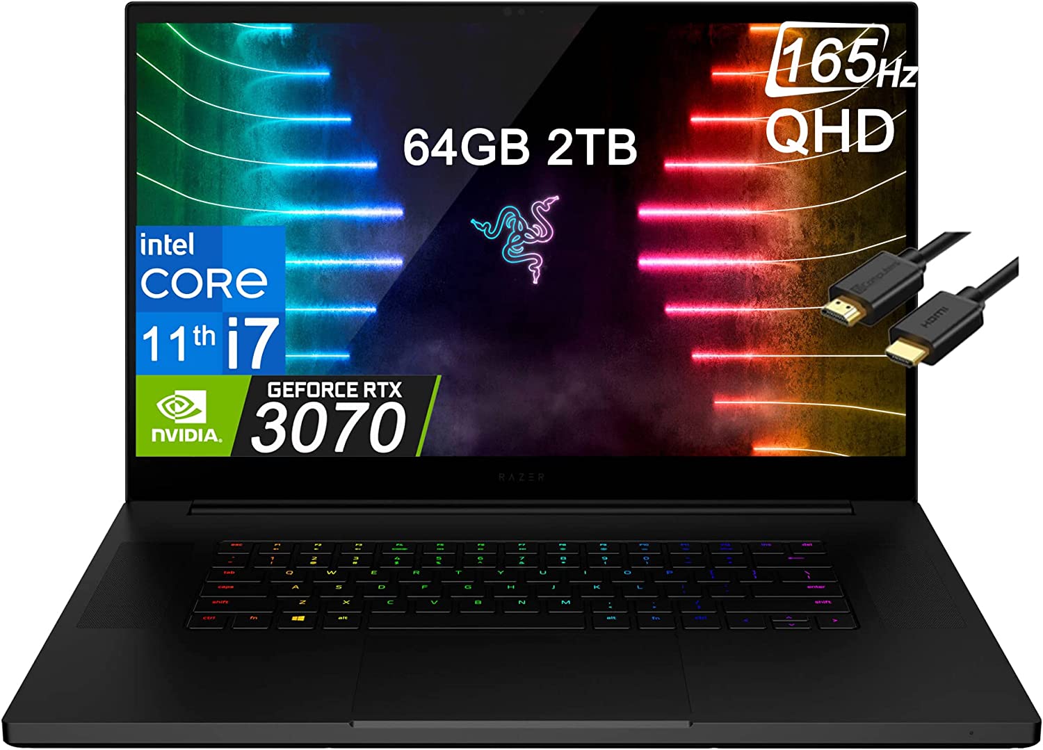 Razer Blade Pro 17 I7 11800H RTX 3070 Laptop 17 3 QHD 2560 X