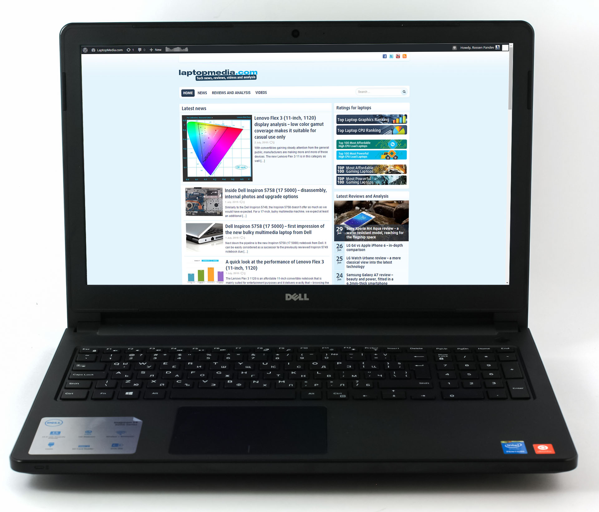 Dell Inspiron 15 3552 review - a solid low-end performer | LaptopMedia.com