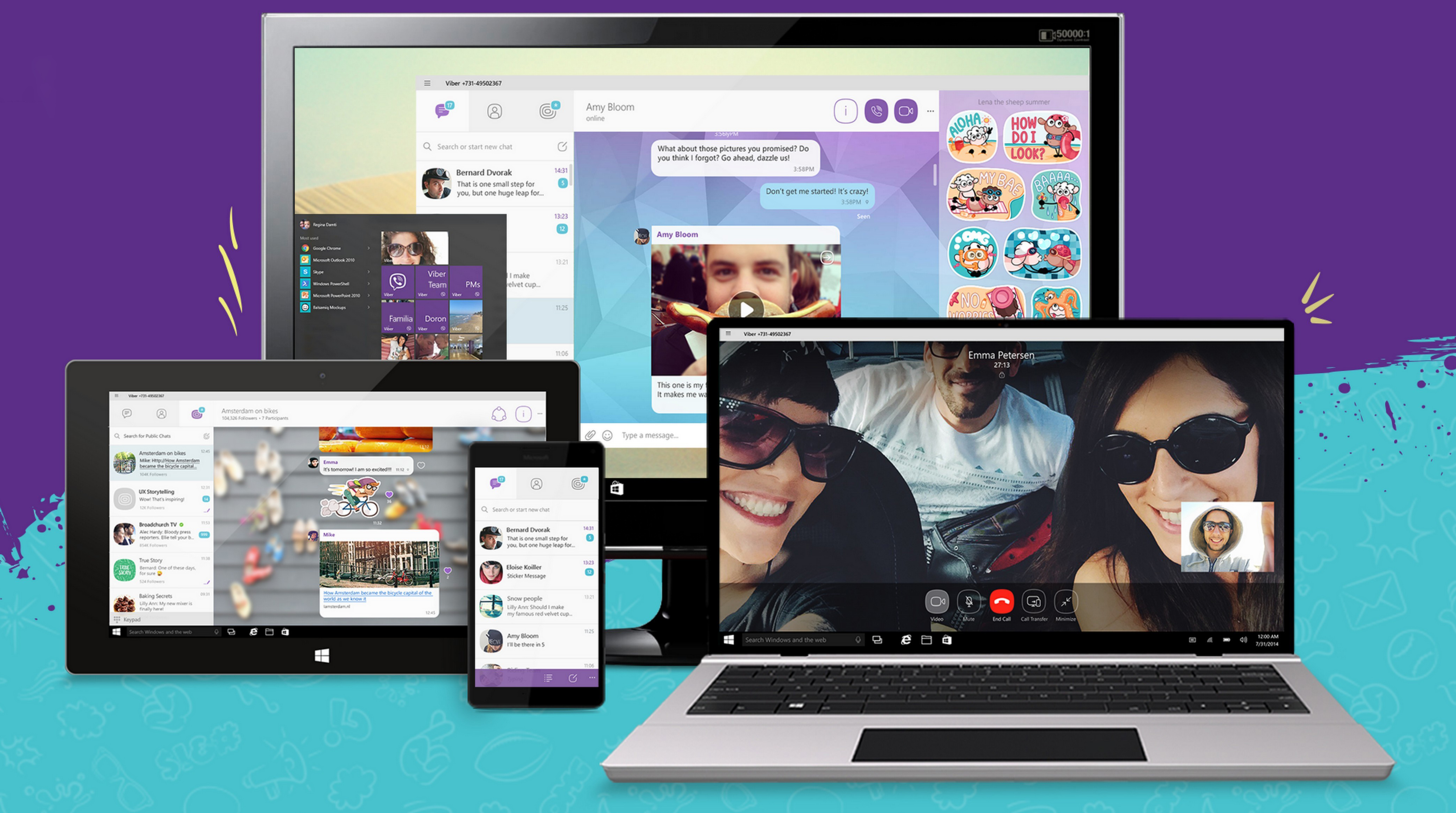 Viber for Windows 10 (mobile and PC) receives a big update | LaptopMedia 日本