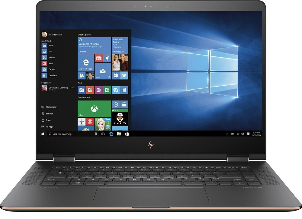 HP Spectre 15 x360 (15-bl000, 15-bl100) - Specs, Tests, and Prices |  LaptopMedia.com