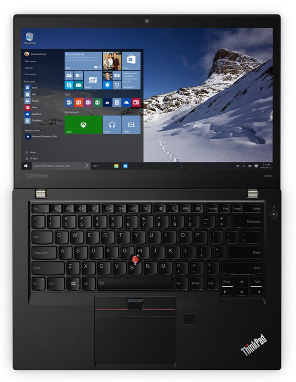 Lenovo ThinkPad T460s - i5-6300U · Intel HD Graphics 520 · 14.0 