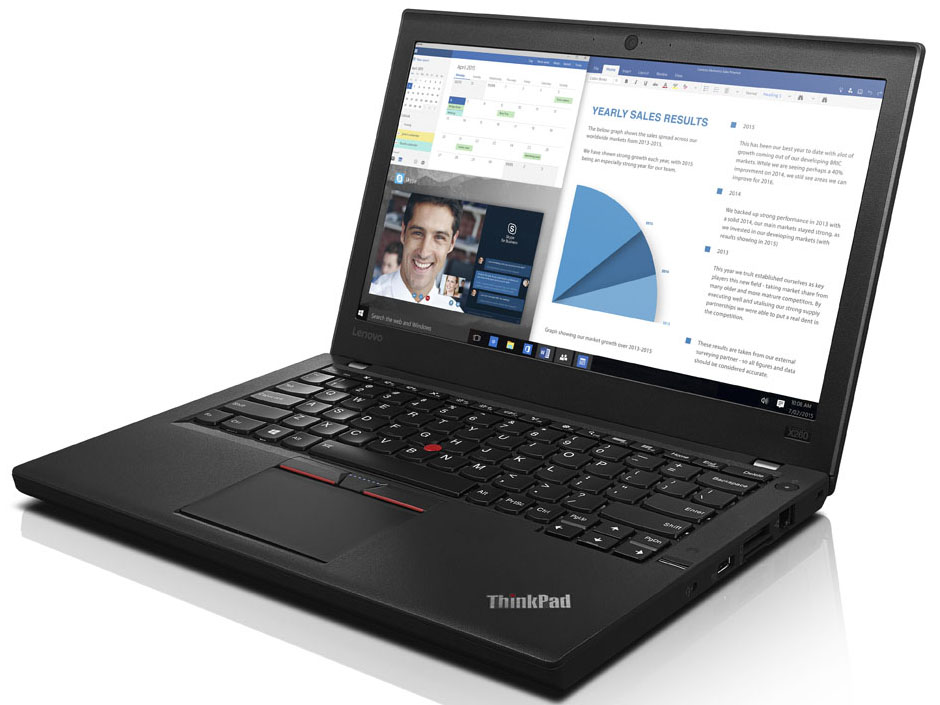 Lenovo ThinkPad X260 - i3-6100U · Intel HD Graphics 520 · 12.5 
