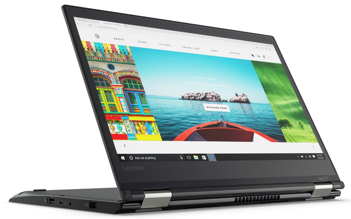 Lenovo ThinkPad Yoga 370 - i5-7200U · Intel HD Graphics 620 · 13.3