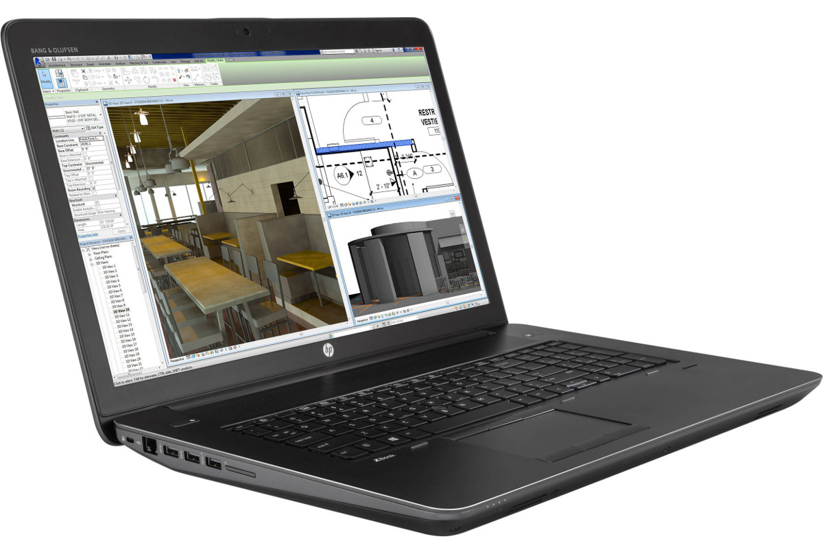 HP ZBook 17 G3 - i7-6820HQ · NVIDIA Quadro M3000M · 17.3”, Full HD 