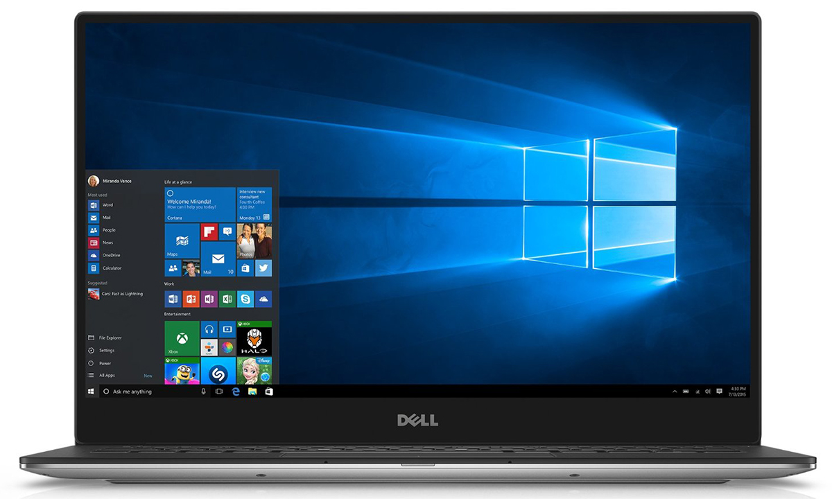 Dell XPS 13 - i7-6500U · Intel HD Graphics 520 · 13.3”, QHD+ (3200 x ...