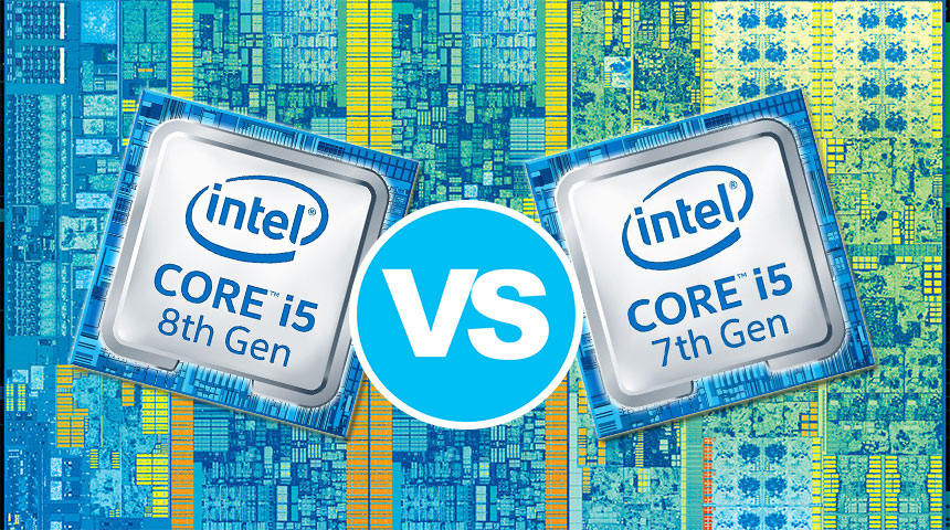 Intel Core i5-8250U vs Core i5-7200U - two generations collide ...