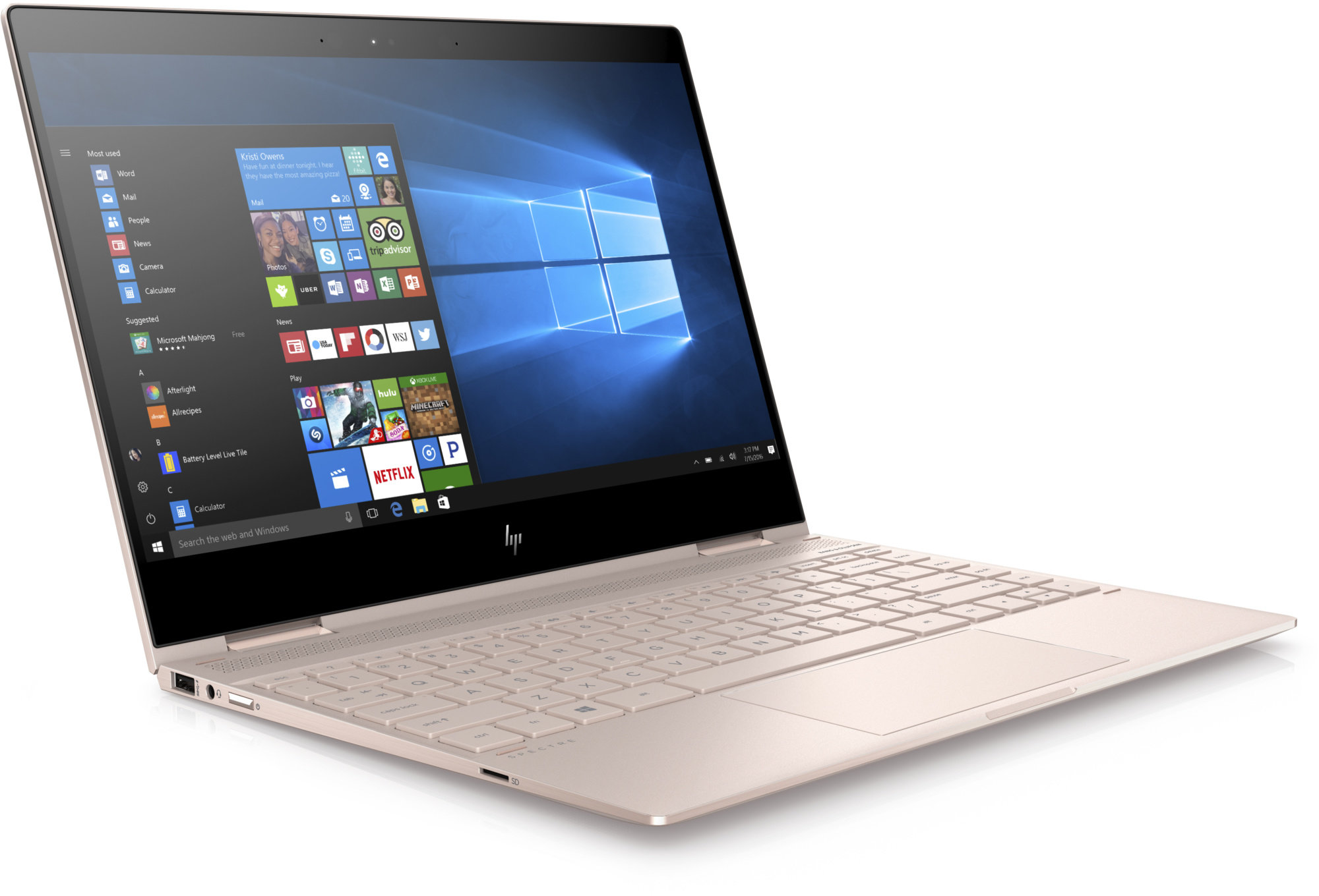 HP Spectre x360 - i7-8550U · UHD Graphics 620 · 13.3”