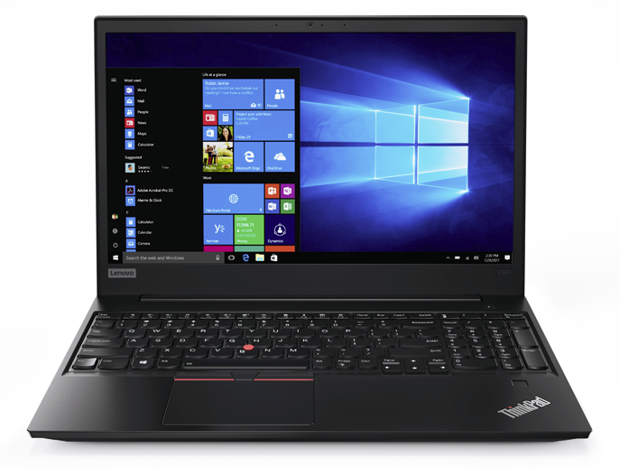 Lenovo ThinkPad E580 - i5-7200U · Intel HD Graphics 620 · 15.6