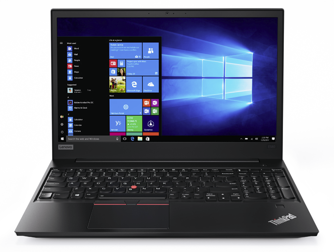 Lenovo ThinkPad E580 - スペック、テスト、価格 | LaptopMedia 日本