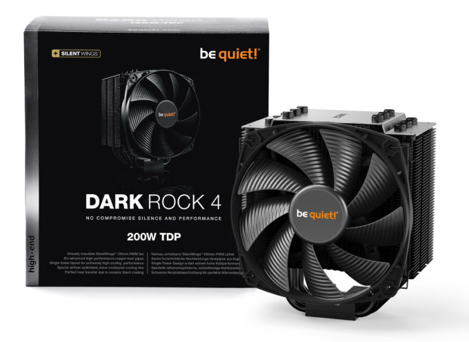 be quiet! reveals the Dark Rock 4 and Dark Rock Pro 4 CPU coolers ...