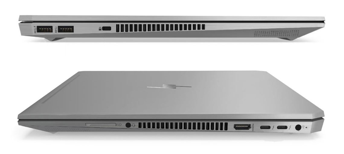 HP ZBook Studio G5 - i7-9850H · Quadro P1000 · 15.6”, 4K UHD (3840 