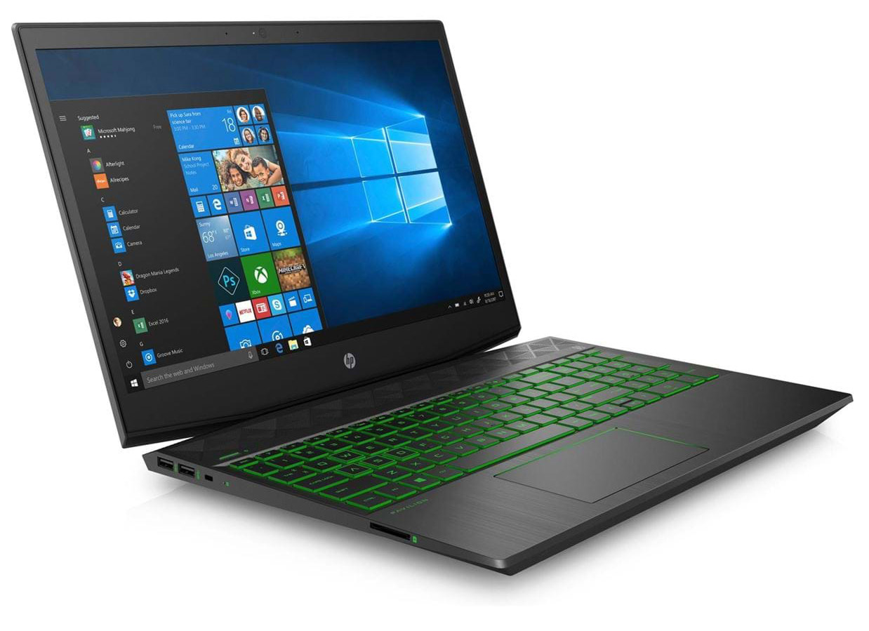 HP Pavilion Gaming 15 (15-cx0000) - i7-7700HQ · GTX 1050 Ti · 15.6