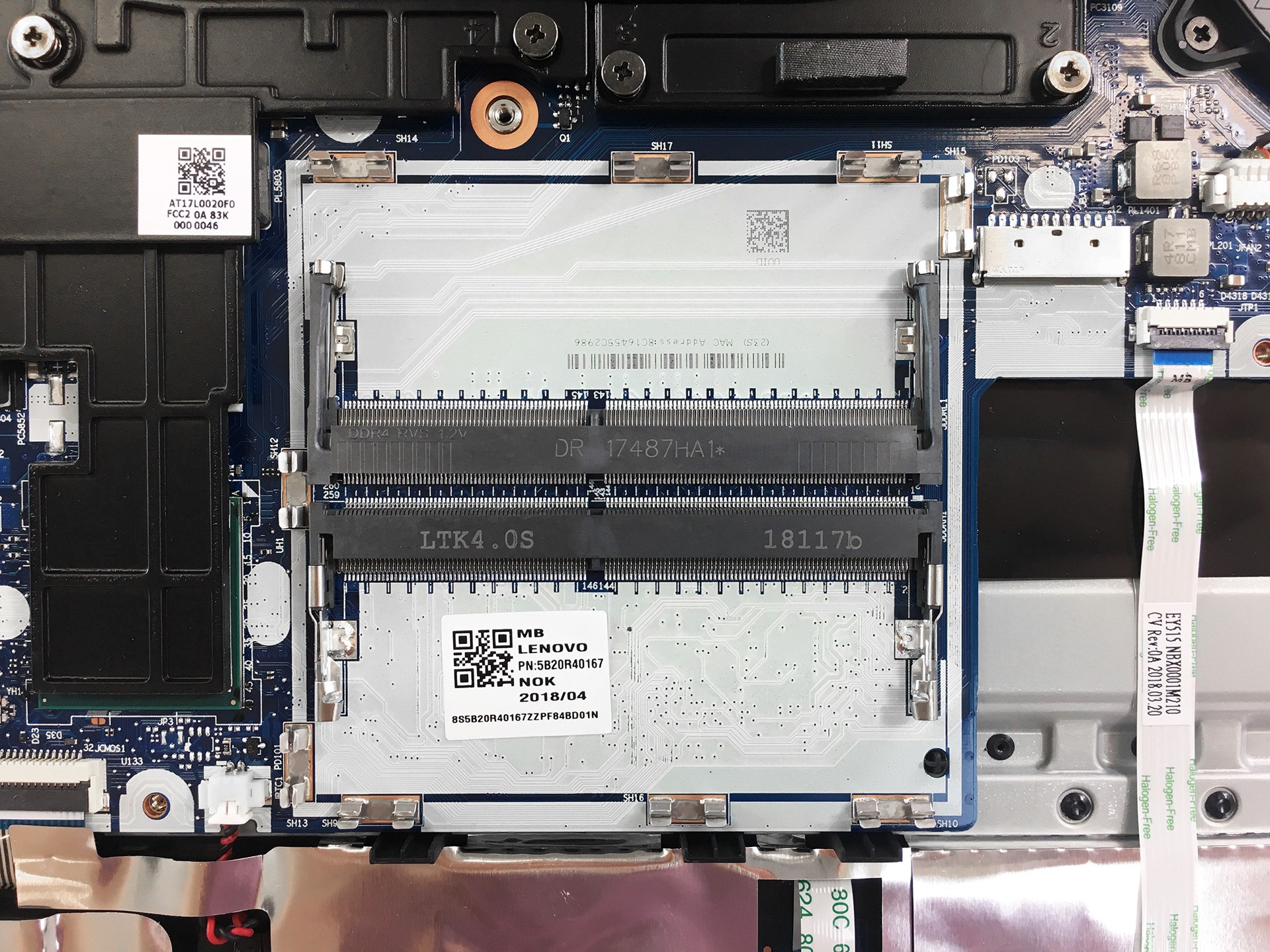 Inside Lenovo Legion Y530 - disassembly, internal photos, and upgrade  options | LaptopMedia France
