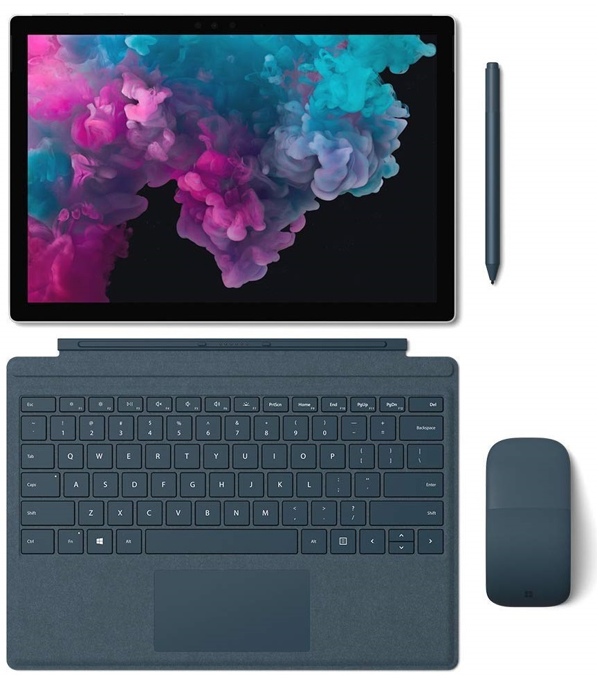 Microsoft Surface Pro 6 - i5-8250U · UHD Graphics 620 · 12.3