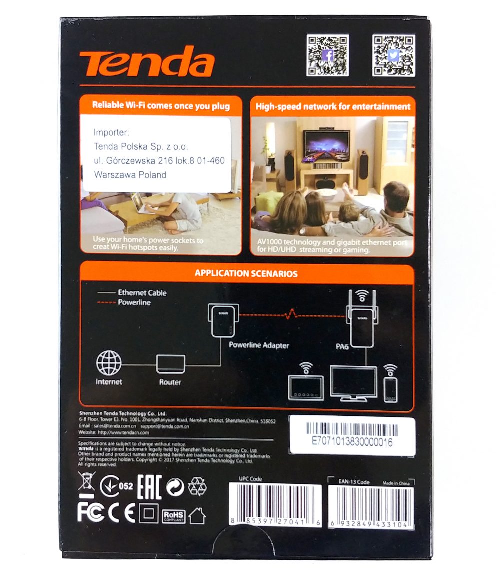 Tenda PH6 and PA6 powerline adapter review - Internet through the power ...
