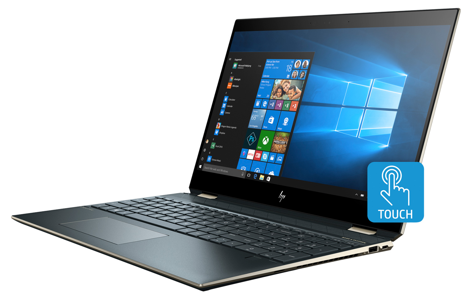 HP Spectre x360 15 (15-df1000) - i7-10750H · MX330 25W