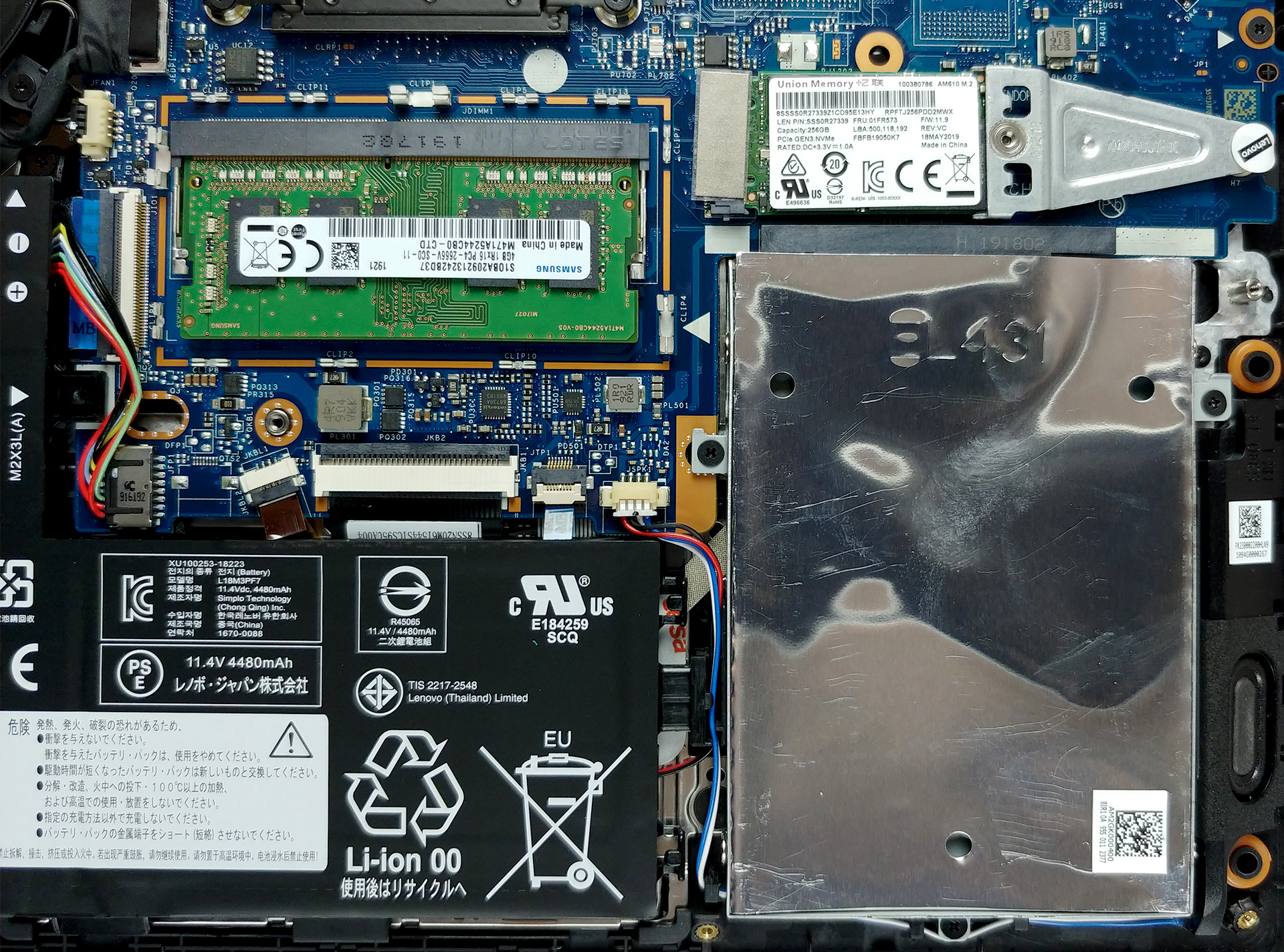 Inside Lenovo Ideapad S340 (14) - disassembly and upgrade options |  