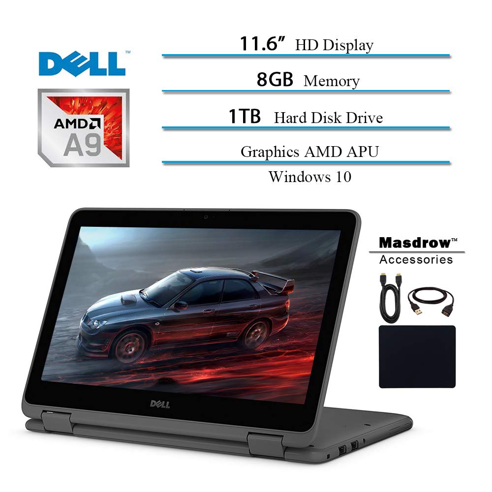 Dell Inspiron 11 3185 - A9-9420 · Radeon R5 · 11.6”, HD (1366 x