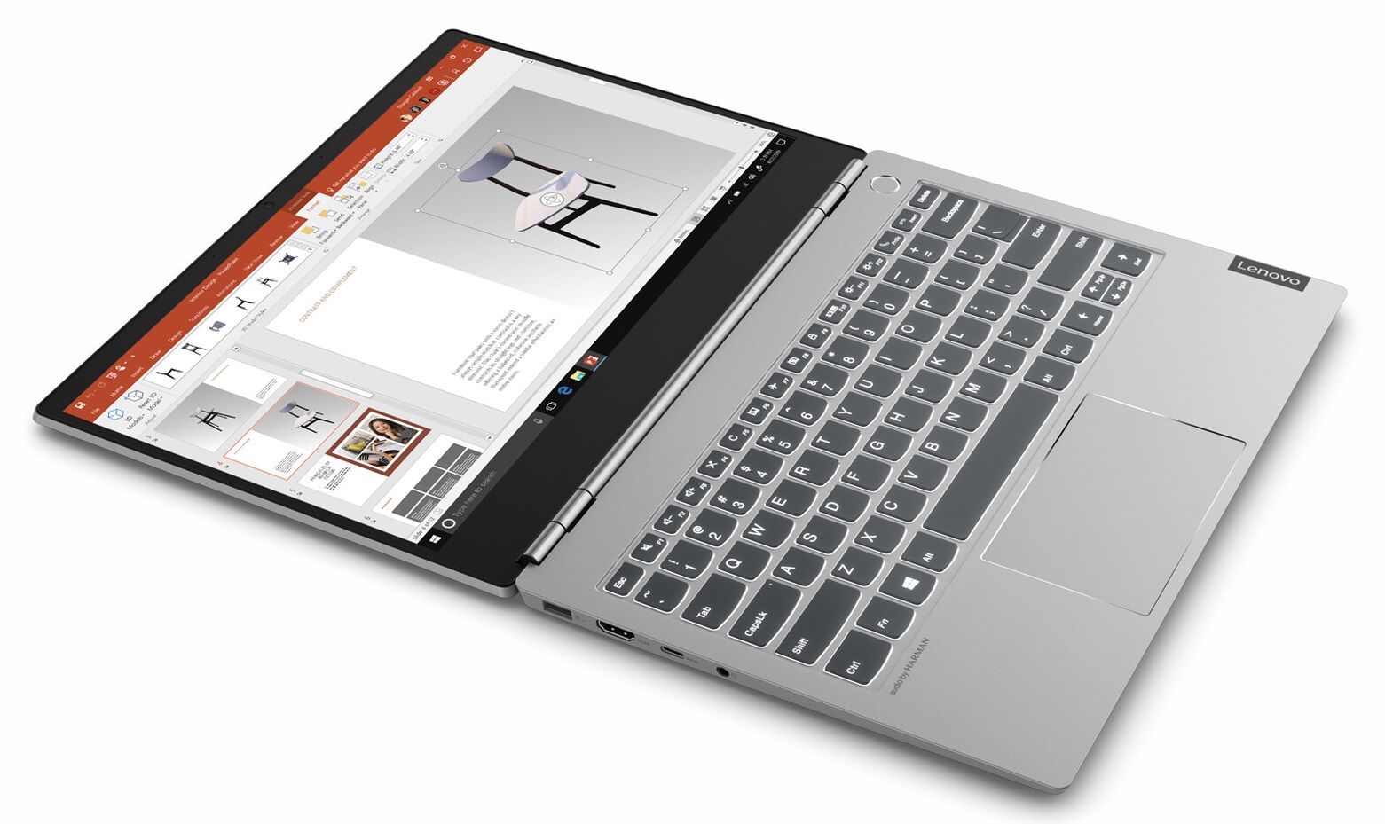 Lenovo ThinkBook 13s - i7-8565U · UHD Graphics 620 · 13.3”, Full