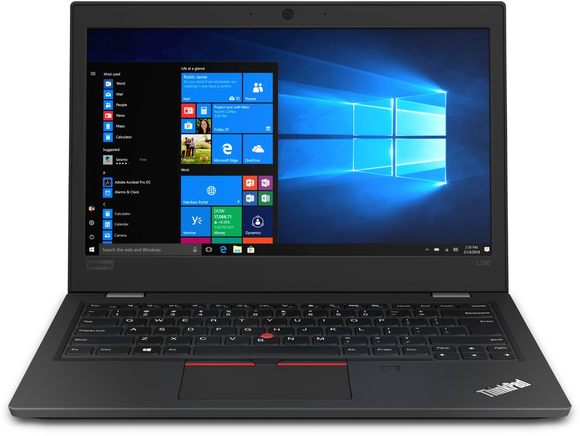 Lenovo ThinkPad L390 - i5-8265U · UHD Graphics 620 · 13.3”, Full 