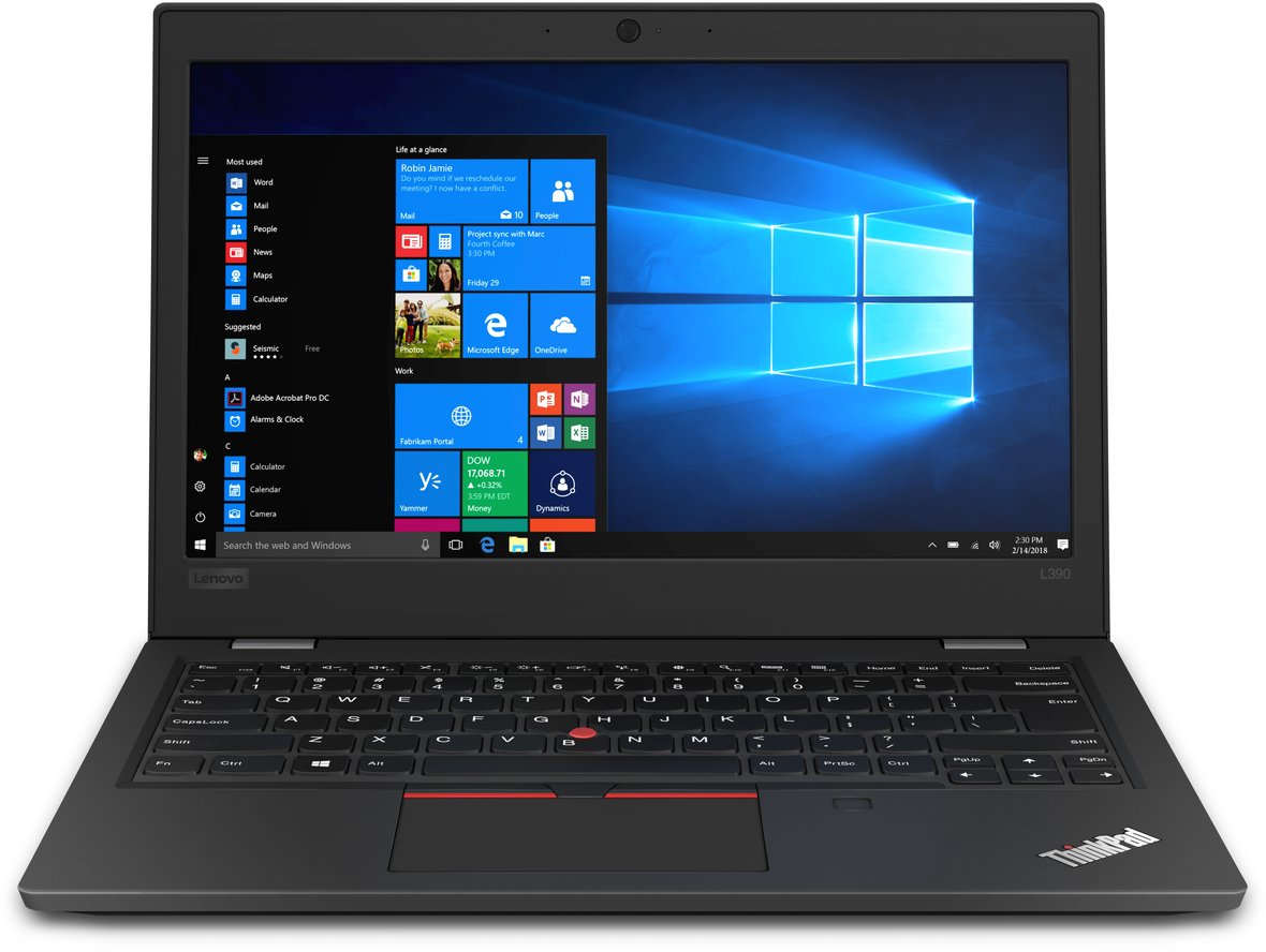 Lenovo ThinkPad L390 - Celeron 4305U · UHD Graphics 610 · 13.3