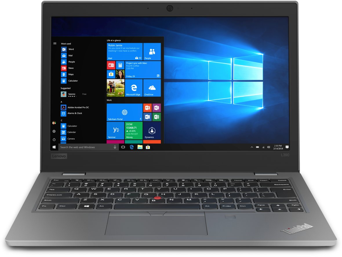 Lenovo ThinkPad L390 - i5-8265U · UHD Graphics 620 · 13.3”, Full