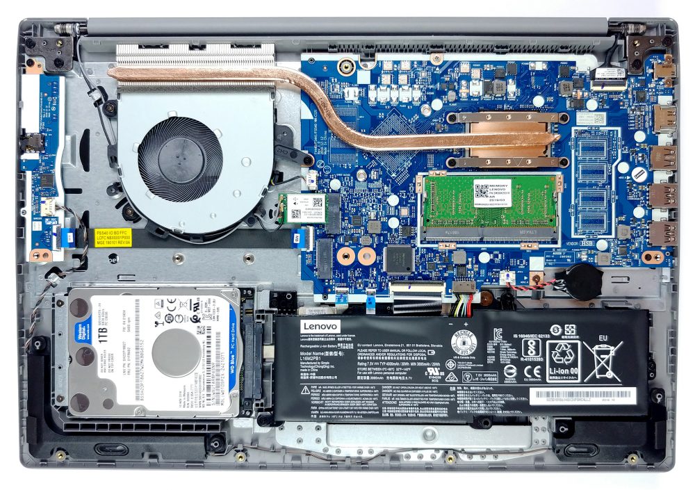 Inside Lenovo Ideapad S145 15" disassembly and upgrade options