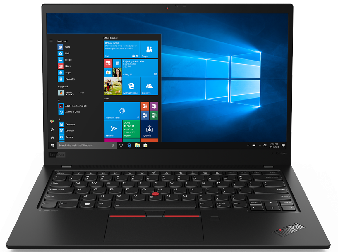 Lenovo ThinkPad X1 Carbon (7th Gen, 2019) - 规格、测试和价格