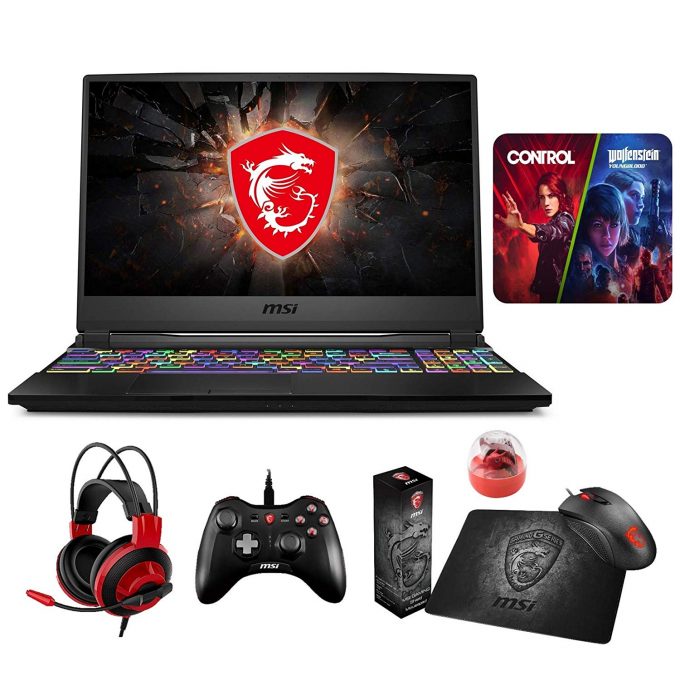 MSI GE65 Raider 9SF - i9-9880H · RTX 2070 · 15.6”, Full HD (1920 x