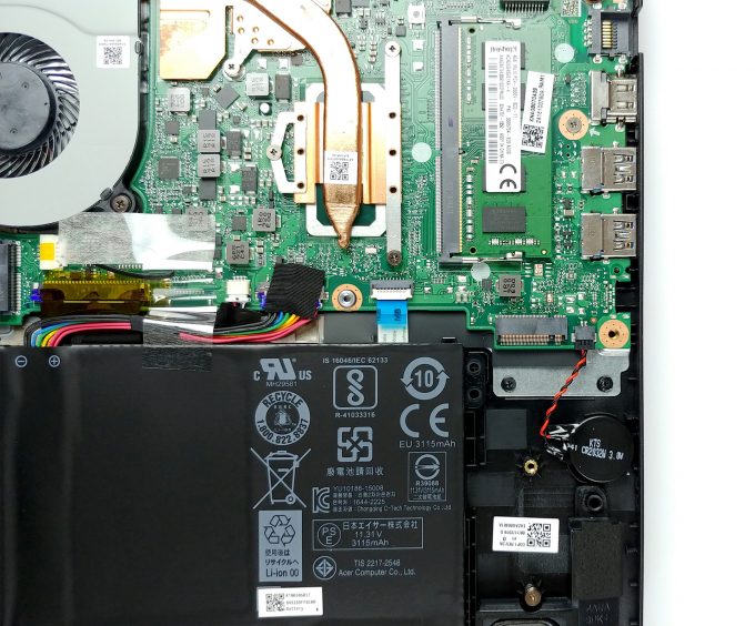 Inside Acer Aspire 3 A315 55g Disassembly And Upgrade Options