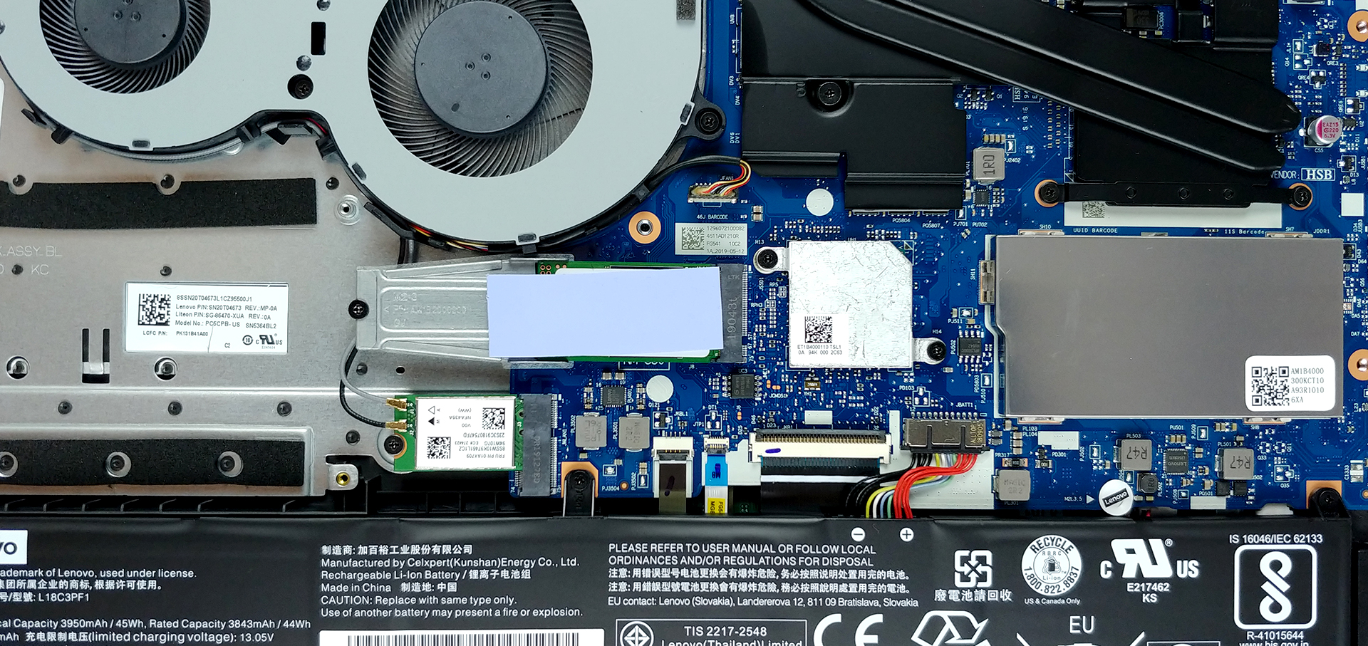 Inside Lenovo L340 Gaming (15") - disassembly and upgrade options | LaptopMedia.com