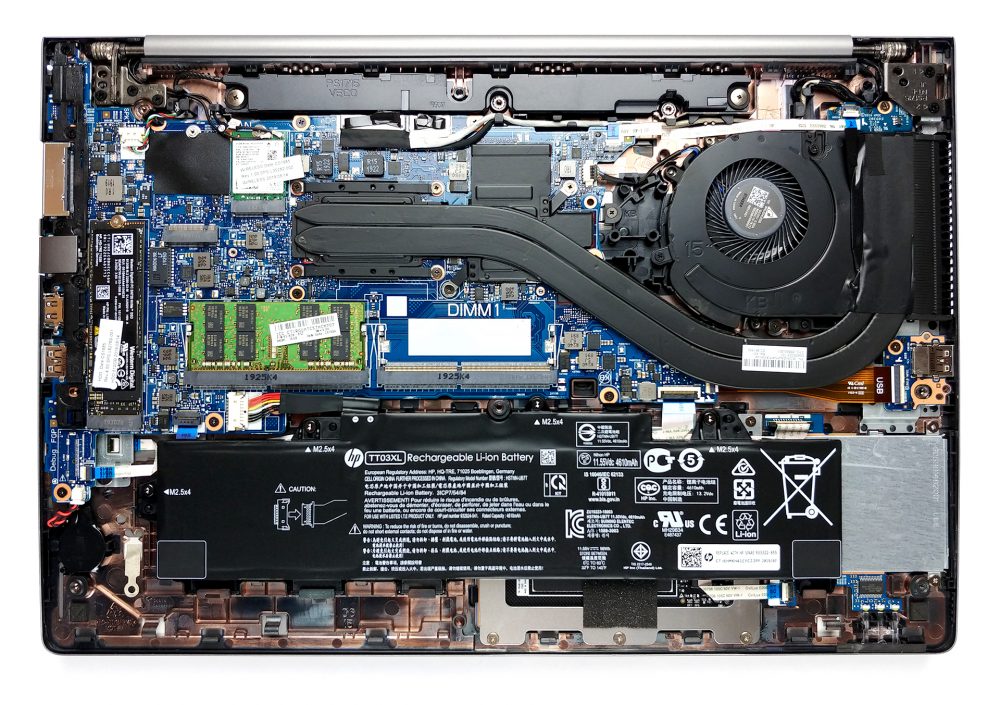 Inside HP ZBook 15u G6 - disassembly and upgrade options | LaptopMedia.com