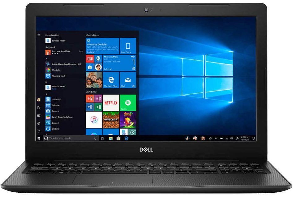 Dell Inspiron 3593 - i5-1035G1 · Intel UHD Graphics · 15.6”, HD