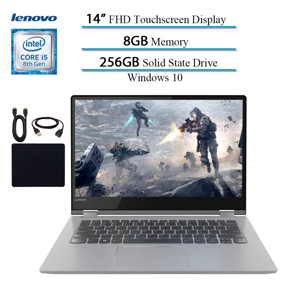 ozon lejesoldat bakke Lenovo Yoga 530 - i5-8250U · UHD Graphics 620 · 14.0”, Full HD (1920 x  1080), IPS · 256GB SSD · 8GB DDR4 · Windows 10 Home · USB Extension Cord ·  HDMI Cable · Mouse Pad | LaptopMedia.com