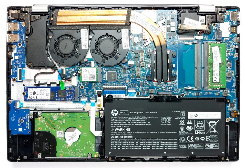 Inside Hp Pavilion 15 Cs2000 Disassembly And Upgrade Options 4975