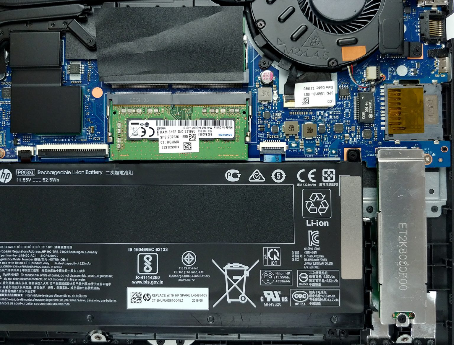 Inside Hp Pavilion Gaming 15 2019 Disassembly And Upgrade Options 7019