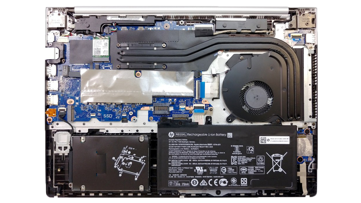 【海外限定】 Inside HP options upgrade and disassembly - G6 450 ProBook Windowsノート本体