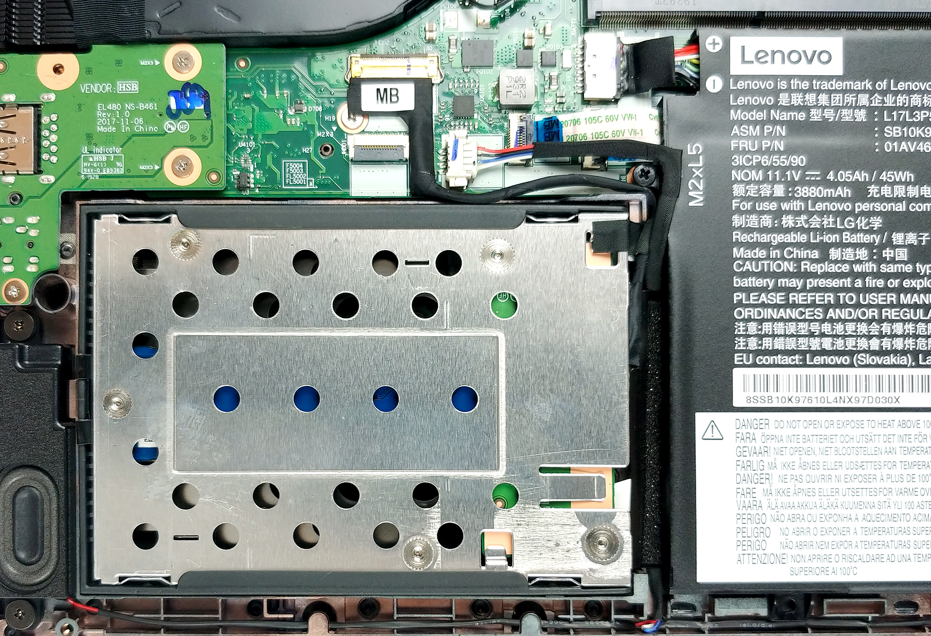 Værdiløs snack sød Inside Lenovo ThinkPad L490 - disassembly and upgrade options |  LaptopMedia.com