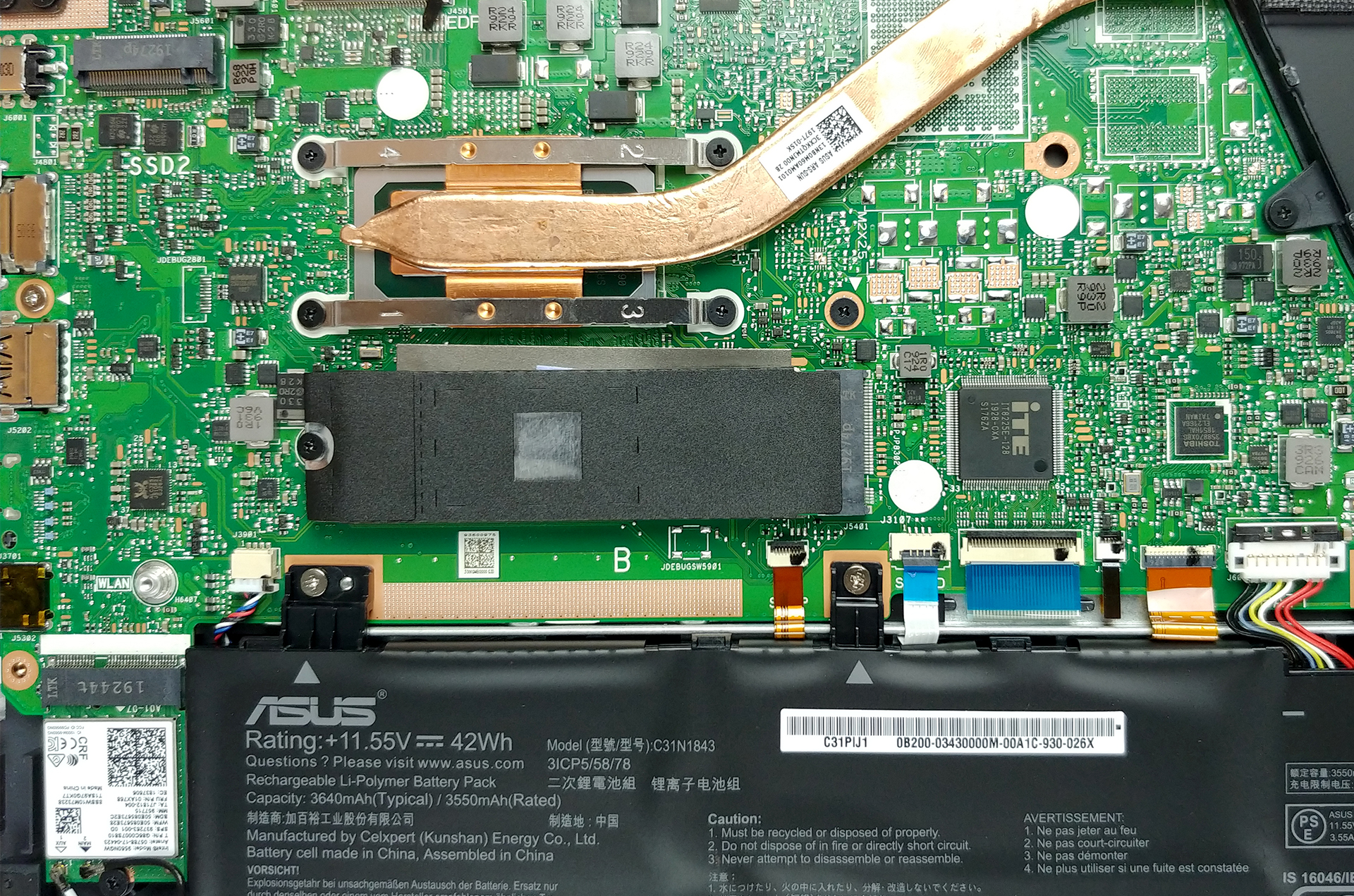 Inside ASUS VivoBook S14 - disassembly and upgrade options | LaptopMedia.com