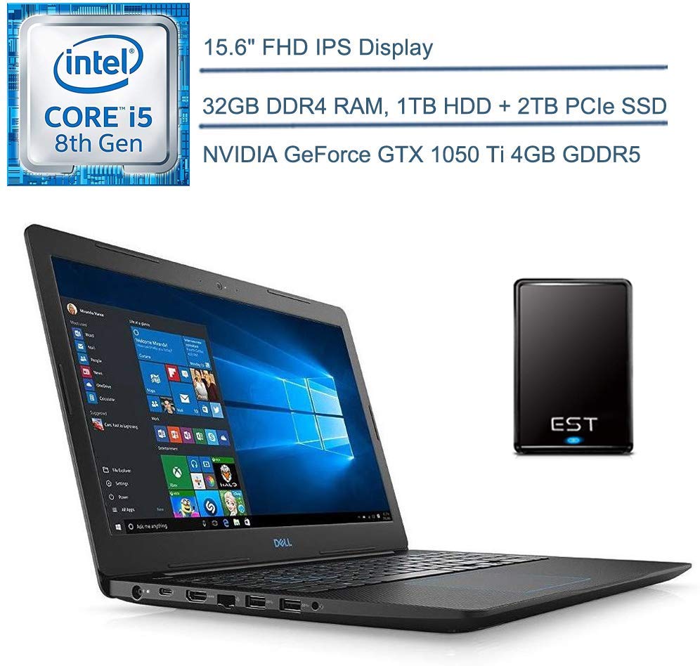 Dell G3 3579 - i5-8300H · GTX 1050 Ti · 15.6”, Full HD (1920 x 1080 ...