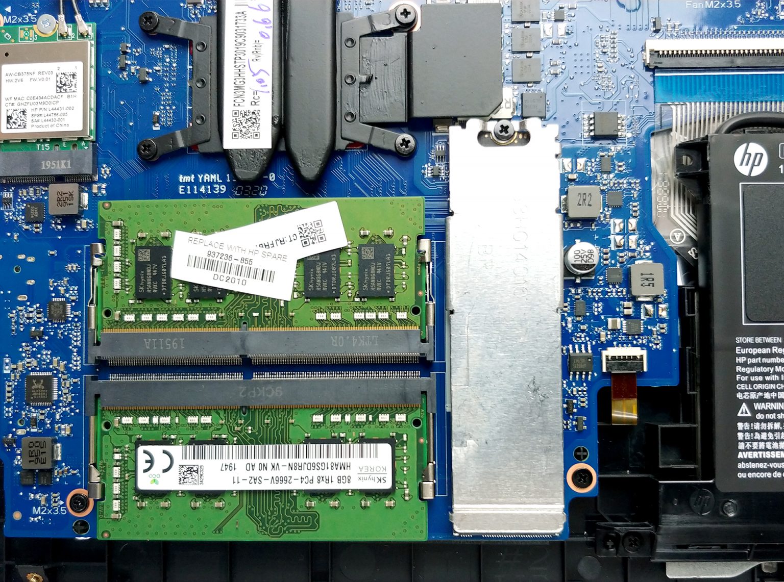 Inside Hp Pavilion Gaming 15 15 Ec0000 Disassembly And Upgrade Options 1523