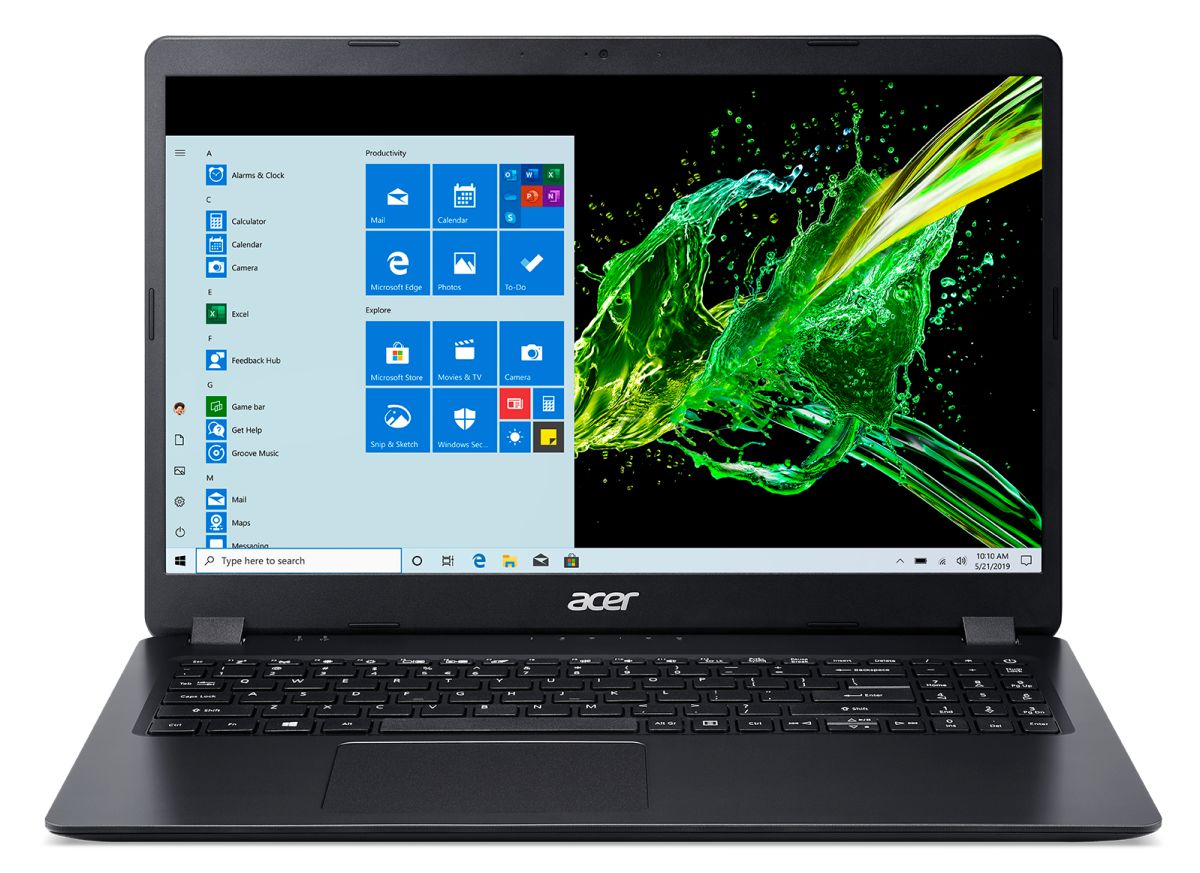 Acer Aspire 3 - i5-1035G1 · UHD Graphics G1 · 15.6”, HD (1366 x