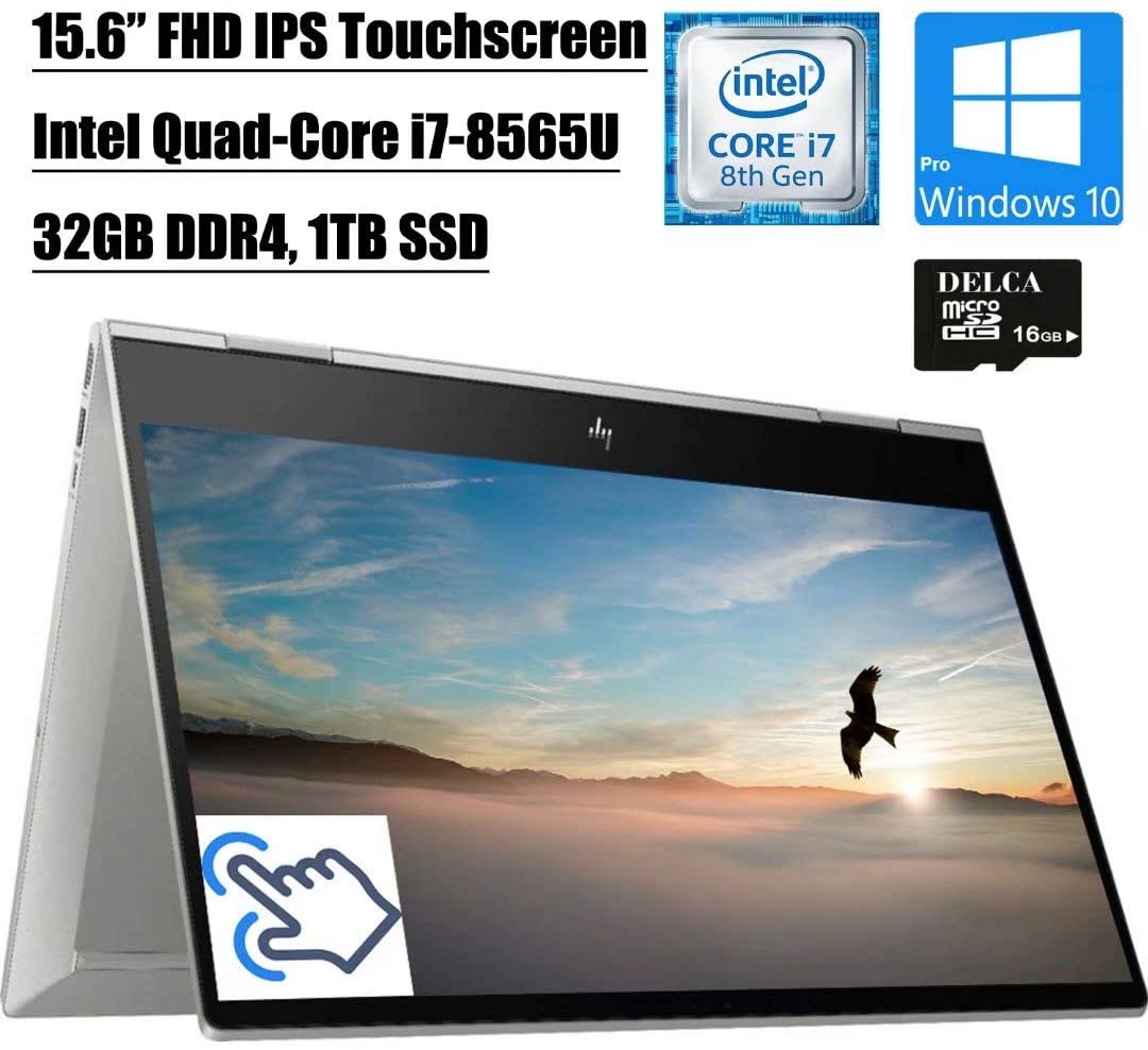 HP ENVY x360 15 (15dr) i78565U · UHD Graphics 620 · 15.6”, Full HD